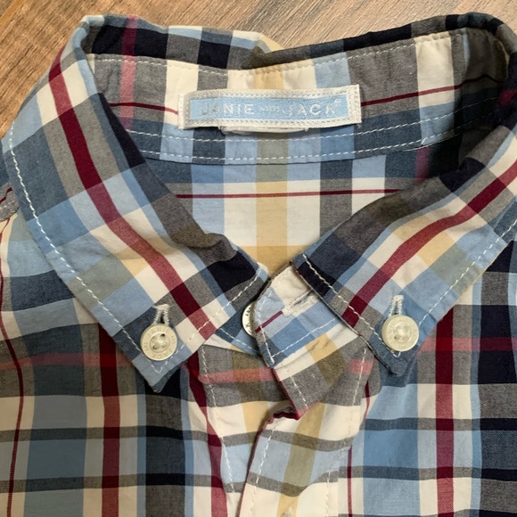 2 Janie & Jack toddler dress shirts - Picture 3 of 5